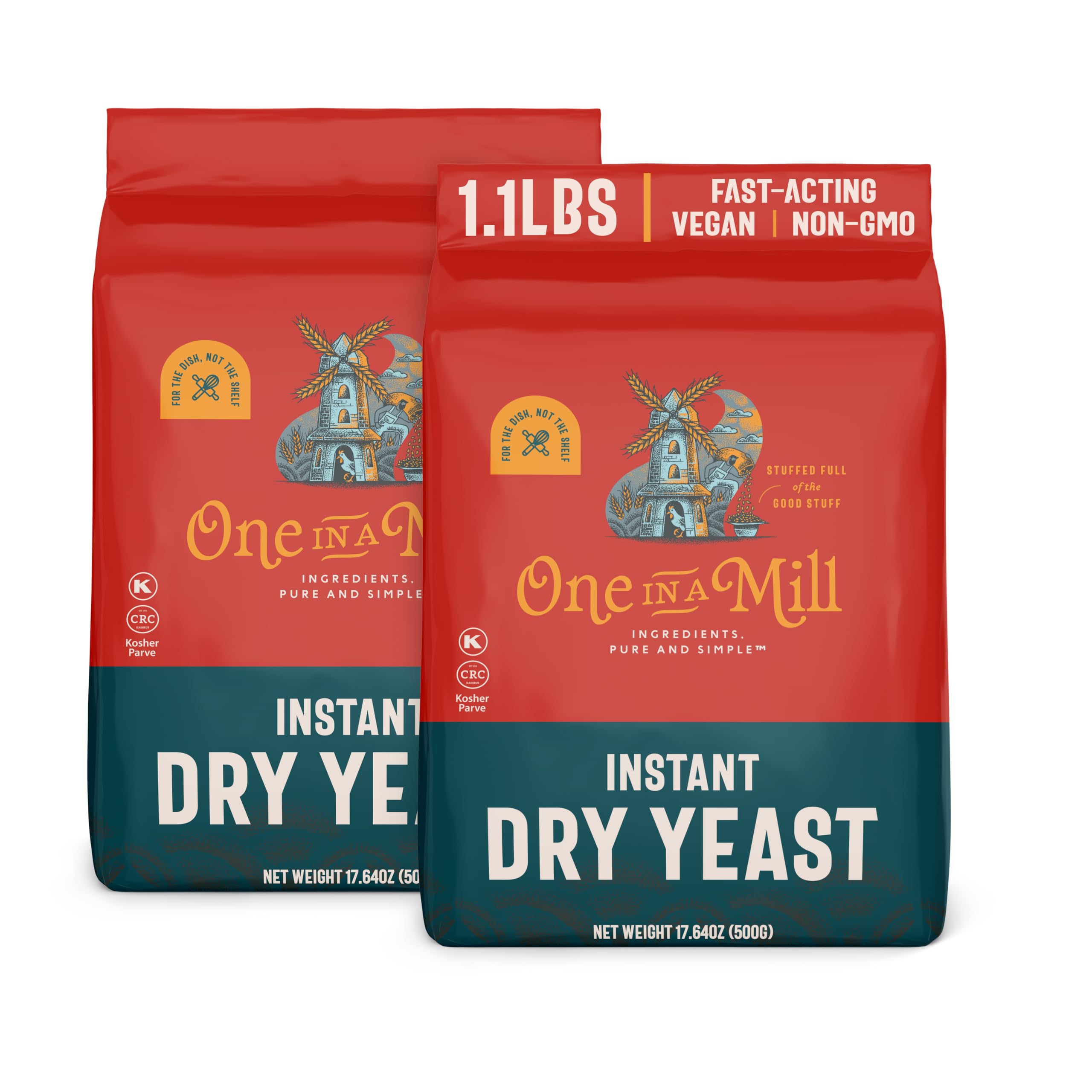 One in a Mill Instant Dry Yeast | 1.1 LB
