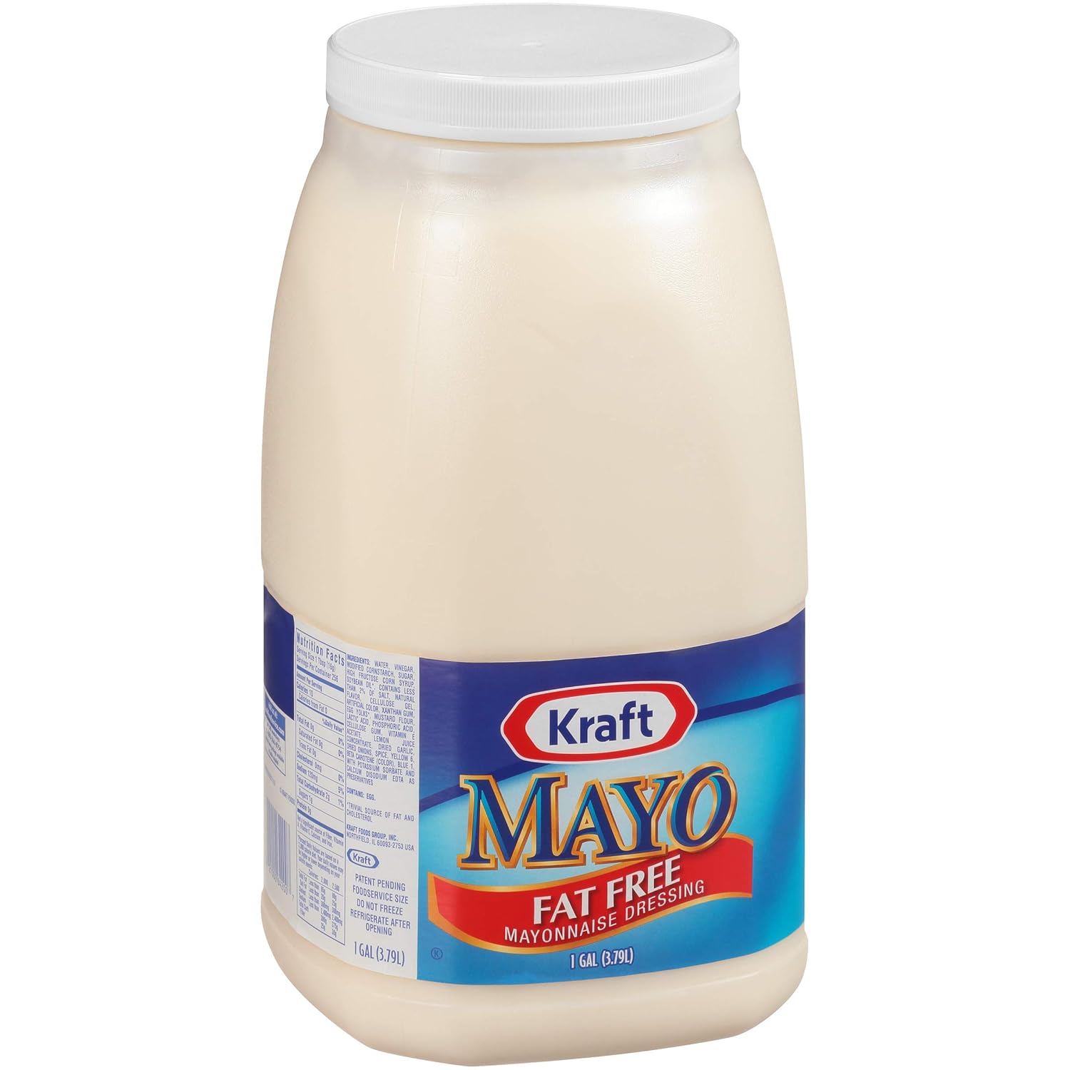 Amazon Com Kraft Fat Free Mayonnaise 128oz Jug Grocery Gourmet Food