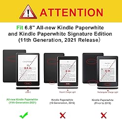 Fintie Folio Case for 6.8" Kindle Paperwhite