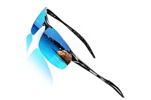 ROCKNIGHT Driving HD Polarized UV400 Protection Ultra light Al-Mg Golf Fishing Outdoor Sunglasses