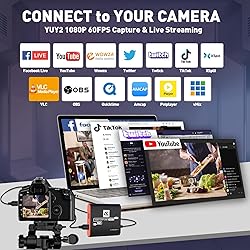 HDMI USB3.0 Capture Card with 4K Pass-Through,1080P