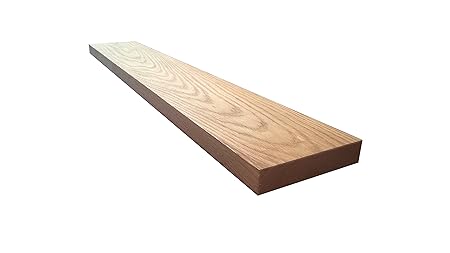 Solid Oak Floating Shelf 600 X 150 X 30 Amazon Co Uk Kitchen