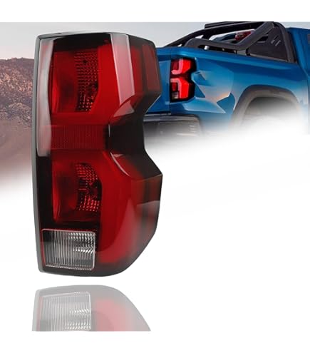 thumbnail image 2 of CLERYEE Tail Light Compatible With 2015-2022 Chevrolet Colorado [Halogen Type] W/o Blind Spot, Factory-OE-Style Rear Lamp Replacement, Include Bulbs And Harness, Right Passenger Side 2 of 9