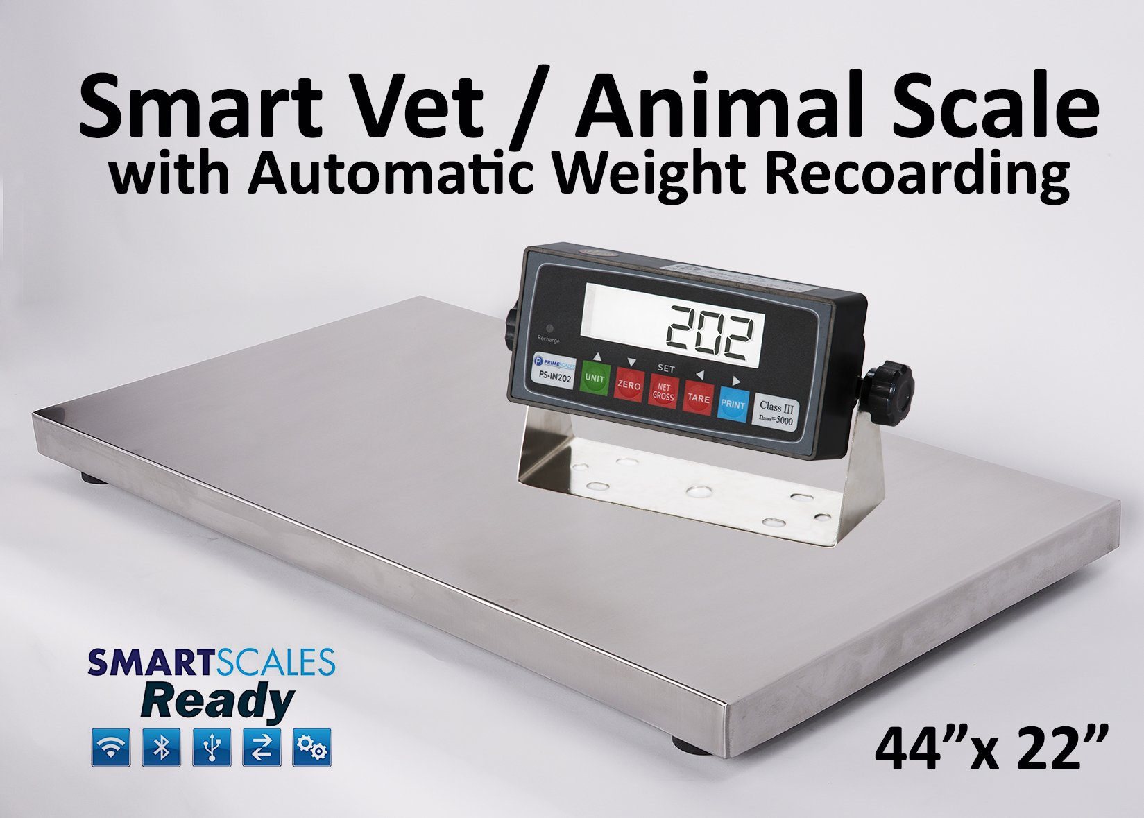 Prime Scales 700lb Veterinary Scale Digital Weighing Equipment