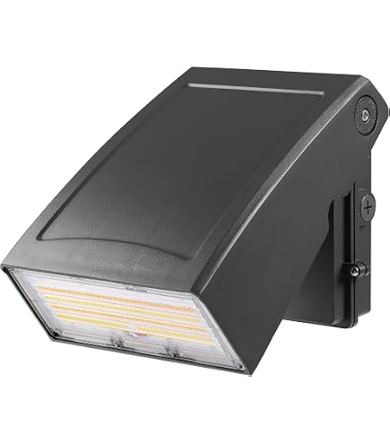 RAB Lighting SLIM26Y LED Slim Wall Pack – 26W, 3000K Warm Light, 3,762 Lumens, 120-277V