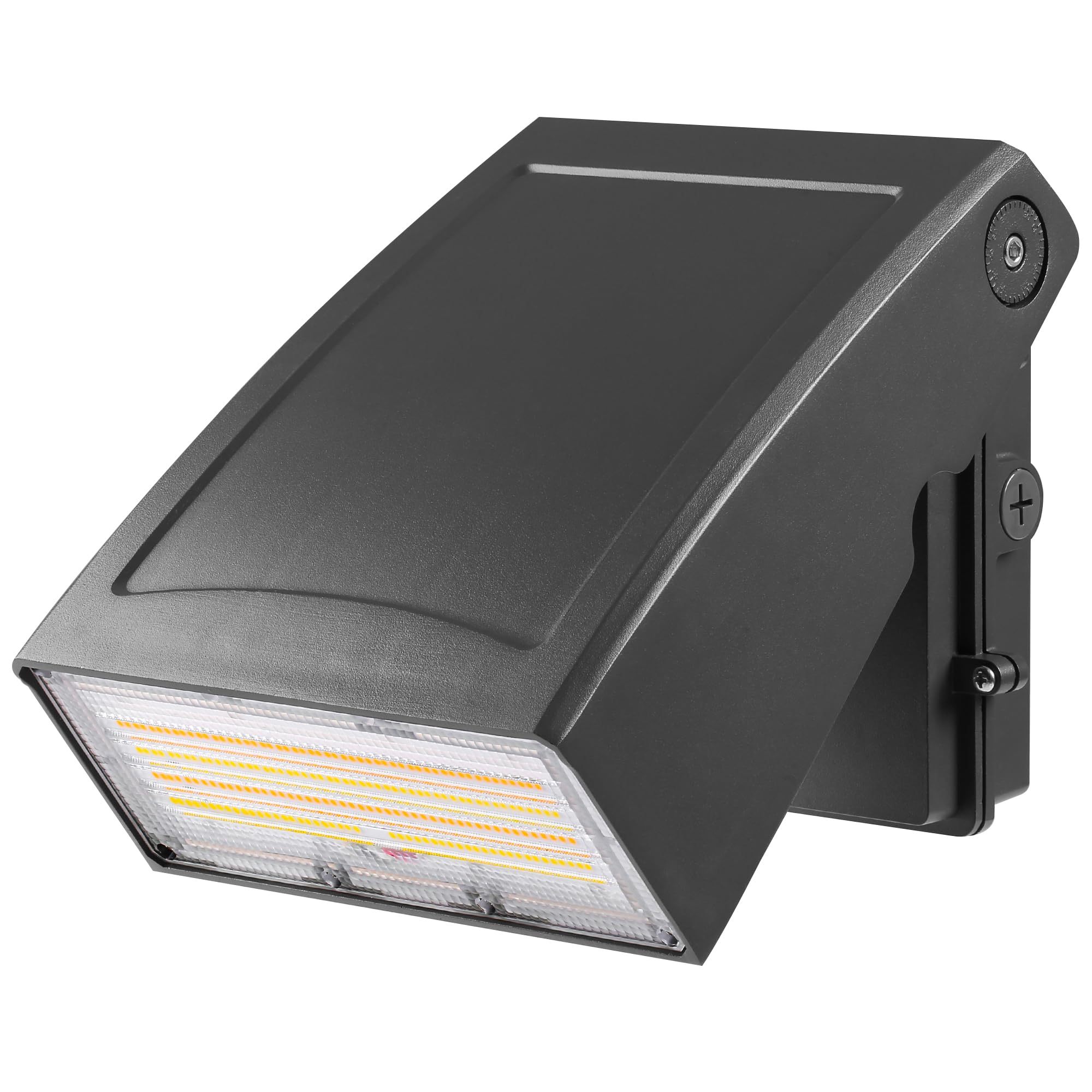 Photo 1 of Garrini Dusk to Dawn LED Wall Pack Light, Photocell Sensor for Outdoor Lights, 3 Wattage Options(45W/60W/75W), 3 CCT Options, Wall Light Security Fixture for Backyard, Garage, Warehouse 120-247V, ETL