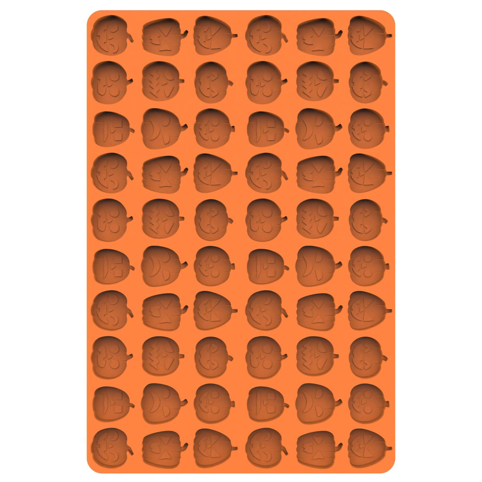 One Piece Cute Dog Biscuits Baking Mould Unqiue Pumpkin Shaped Baking Mold Special Various Styles Pet Treats Baking Mold for DIY Dog Treats, Chocolate