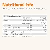 Nutriburst Nutriburst Triple Immunity Liposomal Vitamin C D3 Zinc 60 Gummies view 7