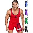 Exxact Sports Sublimated Men's Wrestling Singlet, High-Performance Powerlifting Singlet, Wrestling Singlets for Men