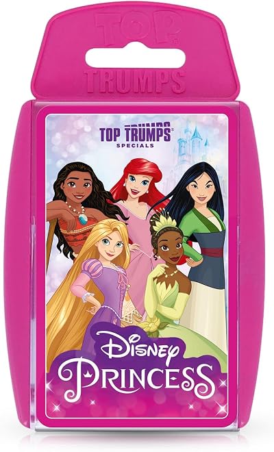 Top Trumps Disney Princess Specials Card Game with Cinderella Jasmine Belle