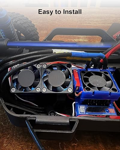 thumbnail image 2 of VXL-3s ESC & Motor Dual Cooling Fan Set - Compatible With Traxxas 4X4 VXL Models 2 of 13