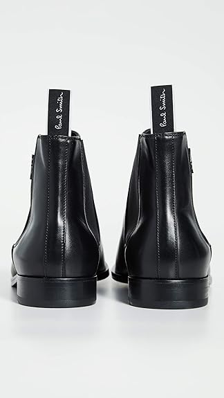 ps paul smith gerald leather chelsea boot in black