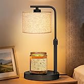 Candle Warmer Lamp with Timer Dimmer, Height Adjustable Electric Candle Lamp Warmer with 2 Bulbs, Birthday Gifts for Women Mom, Gift for Home Decor