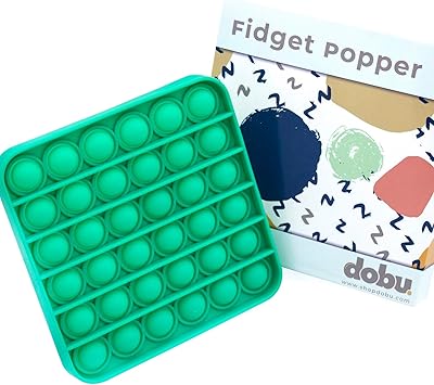 Amazon Com Dobu Push Pop Bubble Sensory Fidget Toy Pop Fidget Toy Stress Anxiety Relief From Work Fidget Popper Sensory Toys And Game Pop Its Fidget Toy For