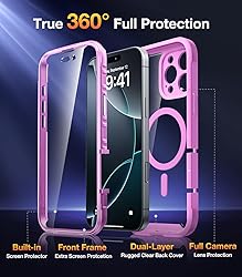 Diaclara Magnetic Designed for iPhone 16 Pro Max