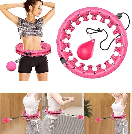 XHXMM Smart Hula Hoop, Fitness Masaje de Neumáticos Hula Hoop ...