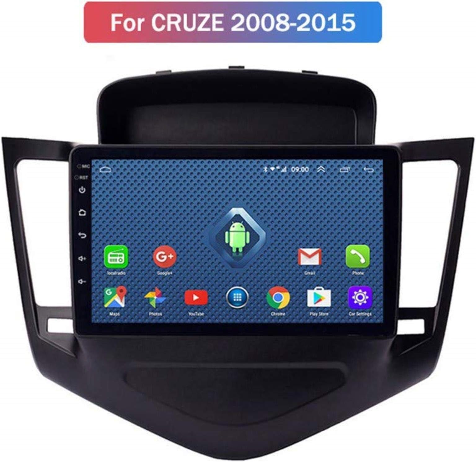 Android 8.0 2+32G 9 Inch 3G 4G WIFI Car Dvd Gps Player For Chevrolet Cruze 2008-2015 Car GPS Navigation Support SWC RDS, Multifunction,4G+WIFI,1+16G