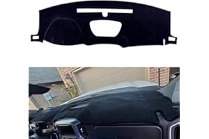 IIKSDII Dashboard Cover Mat for GMC Sierra 2019-2023 1500 2500HD 3500HD & Chevy Chevrolet Silverado 2019 2020 2021 2022 2023 Accessories Dash Cover Dash Mat Sunshade Glare UV Rays Protector