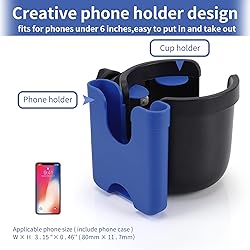 Accmor Stroller Cup Holder with Phone Holder, Bike