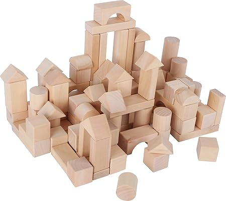 100 wooden blocks