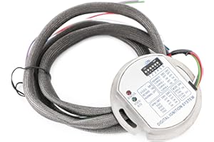 Topteng Motorcycle Single Fire Electronic Ignition Module fits for Harley Evolution, Ultima, Revtech, Shovelhead, & any Evolution