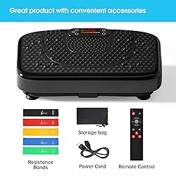 SoftGym Vibration Plate Exercise Machine for