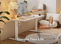FEZIBO Electric Standing Desk, 55 x 24 Inches