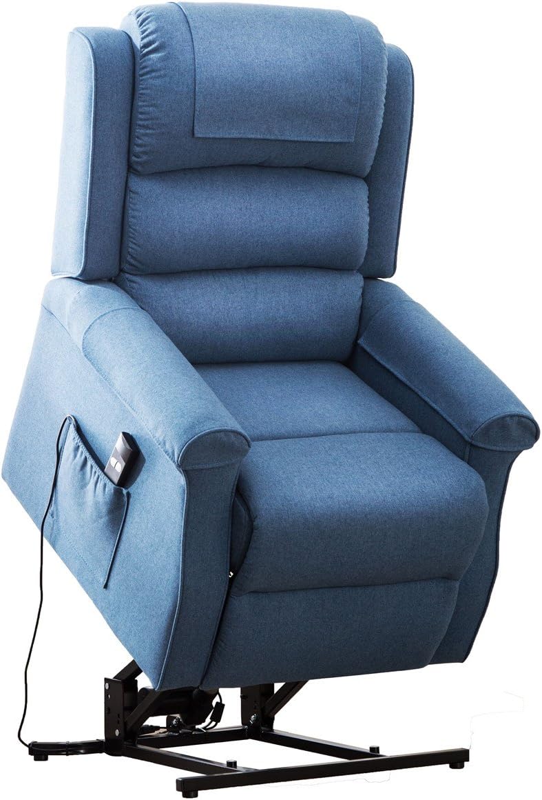 Best blue leather lift recliner chair