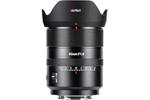 AstrHori AF 85mm F1.8 II Full Frame Lens Upgrade Autofocus Prime Portrait Lens for Nikon Z Mount Mirrorless Cameras(Black)