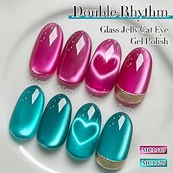Double Rhythm Jelly Glass Cat Eye Gel Polish with