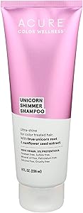 ACURE Unicorn Shimmer Shampoo | 100% Vegan | Performance Driven Hair Care | True Unicorn Root & Sunflower Seed Extract - Ultr