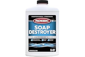 Roebic K-87-SD, Grease And Paper Digester: Exclusive Bacteria Eliminates Buildup in Septic Tank Pipes - 32 Fl Oz (Pack of 1)