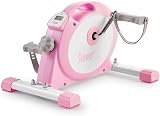 Sunny Health & Fitness Pink Under Desk Mini Pedal Exerciser P2330
