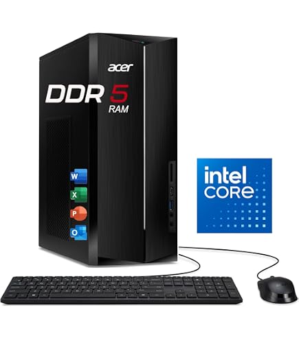 Amazon.com: Acer 2026 Desktop Tower, Intel 14th Gen Ultra-Fast 10
