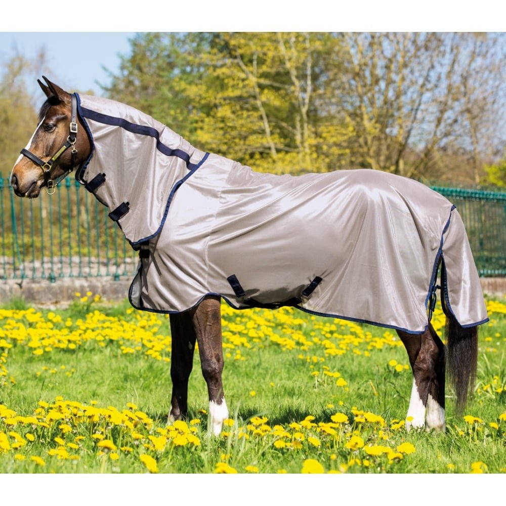 Horseware Mio Fly Rug Fliegendecke Bronze/Navy 90160 (110) Amazon.de