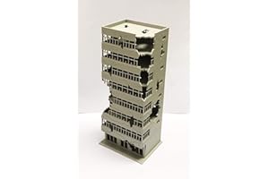 Outland Models Railway Scenery City Ruin Building Abandoned Tall Office N Scale