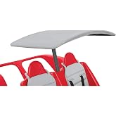 Angeles Bye-Bye Buggy Canopy for Kids Wagon, Buggy, Outdoor Sun Protection for Toddlers, 27" x 14" x 16", 3-Pack in Grey
