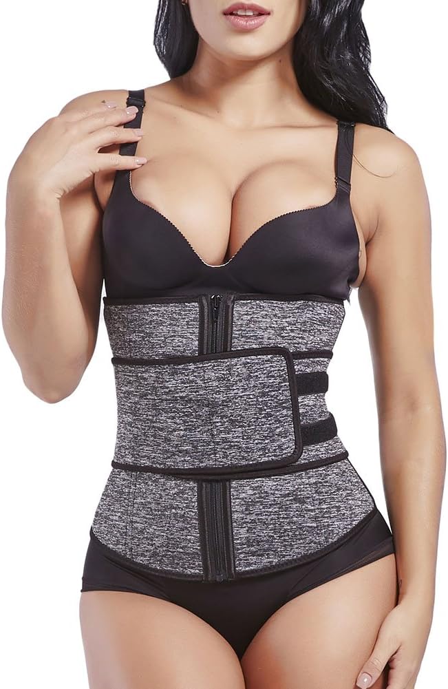 Womens Waist Trimmer Neoprene Corset Cincher Trainer Weight Loss