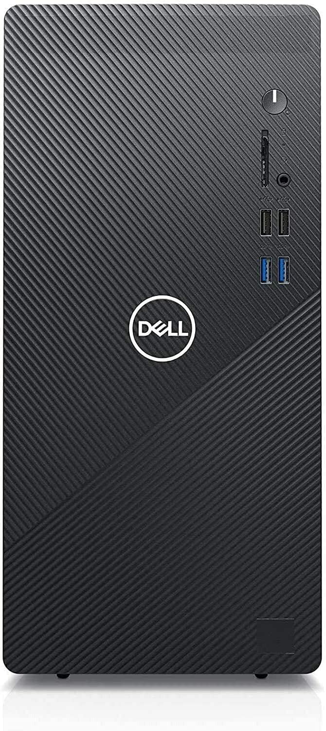 Dell Inspiron Desktop 3880 10th Gen Intel i3 10100, 8GB RAM, 256GB SSD, DVD+/-RW, Windows 10 Home,w/ 9H HDMI Cable