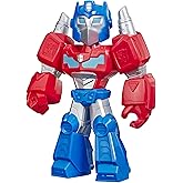 Transformers Optimus Prime Mega Mighties 10" Action Figure, Toys for Kids Ages 3 & Up (Amazon Exclusive)