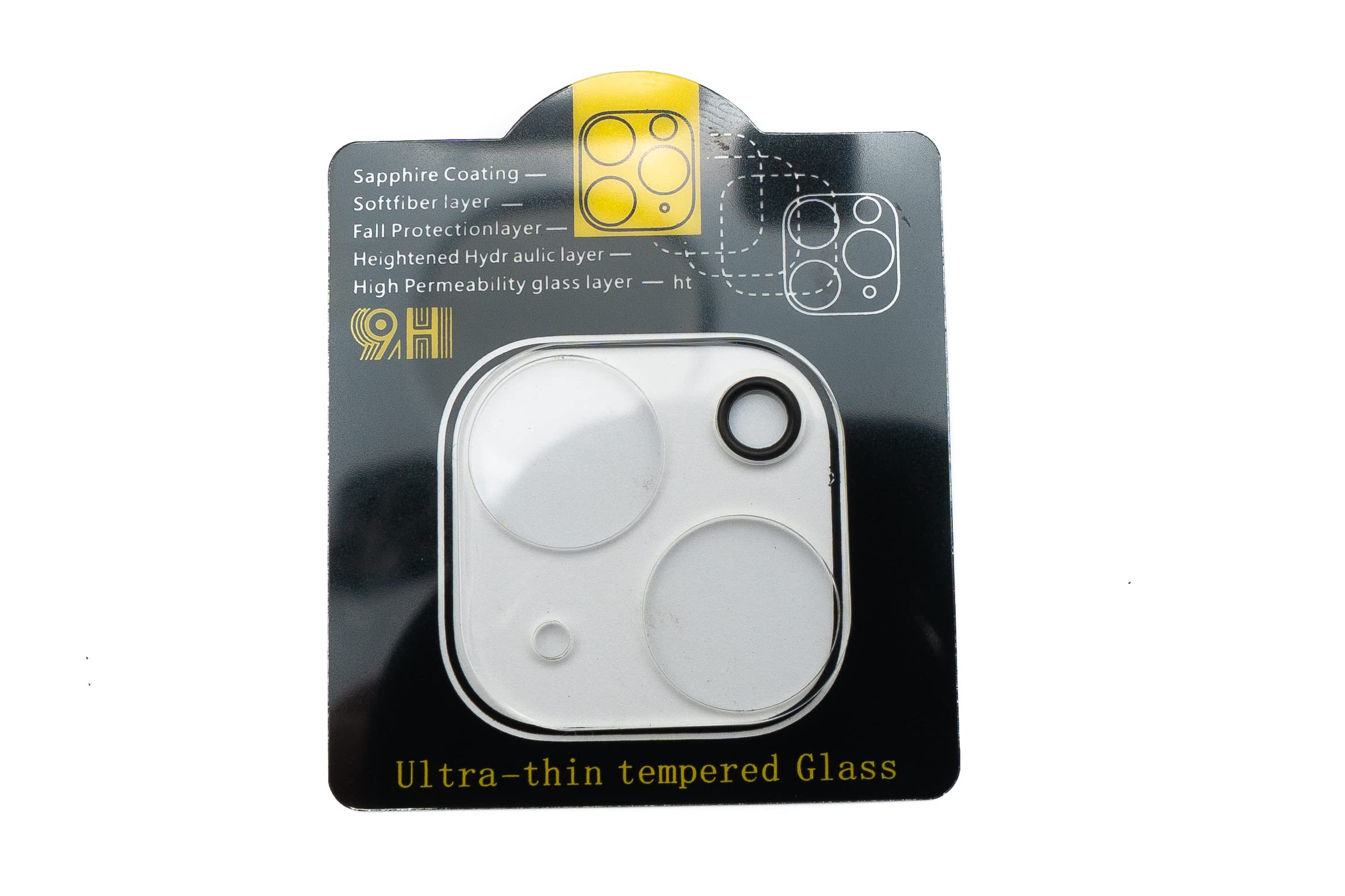 System-S Camera Protection Lens Cover Transparent Glass for iPhone 13