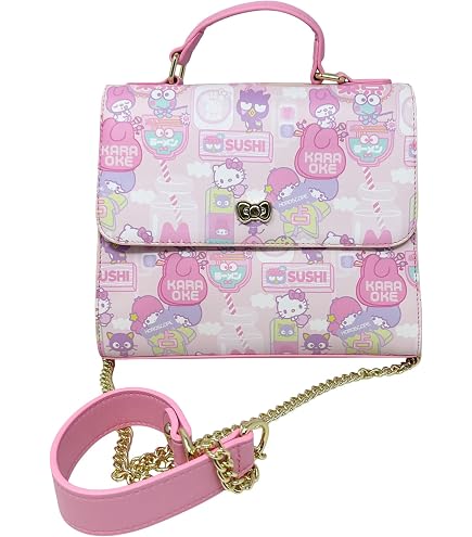 Sanrio Hello Kitty Purse Crossbody Handbag | Women's Leather