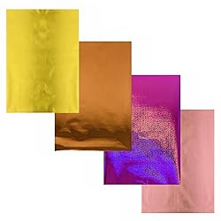 200 PCS with 4 Hot Foil Paper Set Toner Reactive