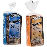 Green's Bakery Chocolate and Cinnamon Babka Cake, 2 Pack 16 oz. Fresh and Delicious, OK Certified Kosher and Pareve Babka Bread, Dairy Free and Nut Free