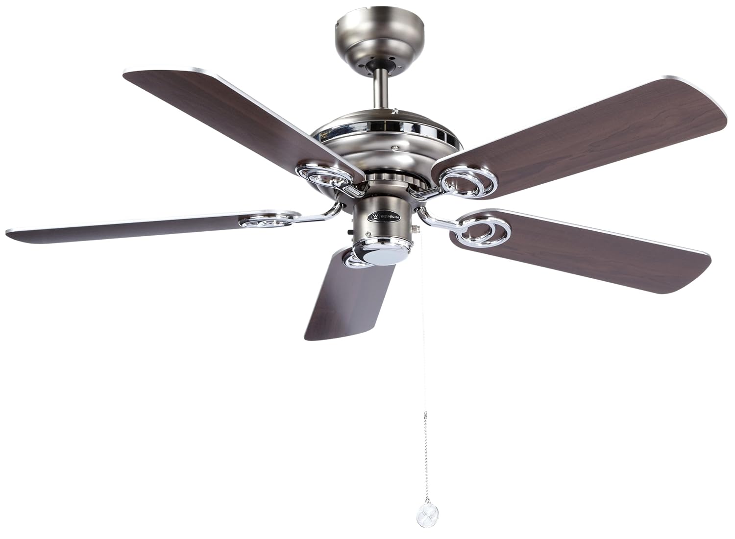 Buy Westinghouse 42 Apollo Chrome 5 Blade Ceiling Fan Online At