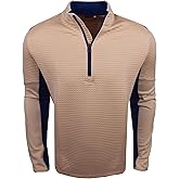 Callaway Golf Midweight Textured 1/4 Zip Pullover Latte XXXL Brown