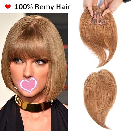 Flequillo Postizo Pelo Natural Extensiones De Cabell Natural Clip