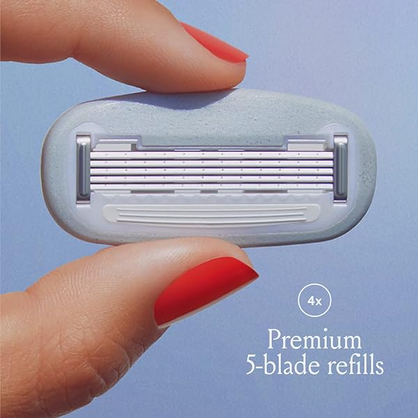 BILLIE WOMEN’S RAZOR REFILL BLADES – 4 COUNT (PACK OF 1)