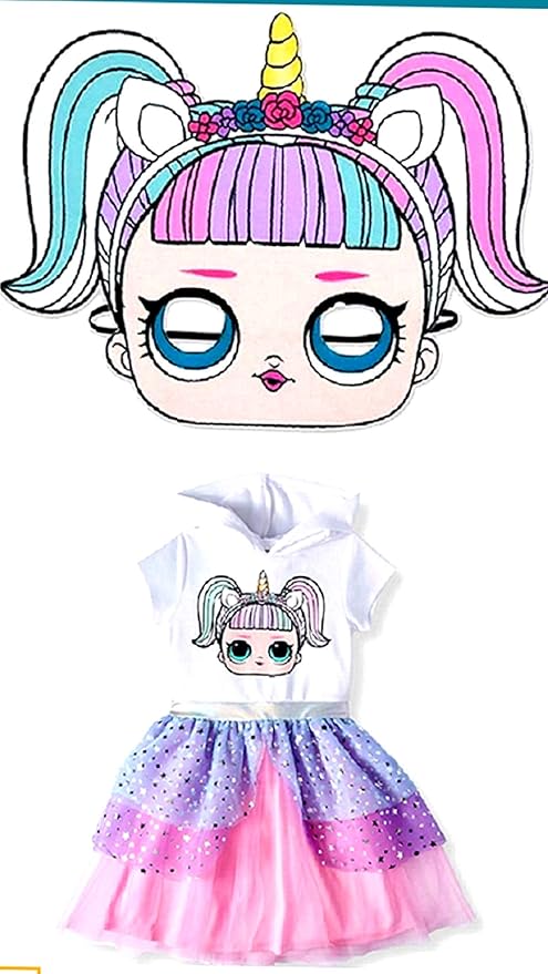 unicorn girl lol doll