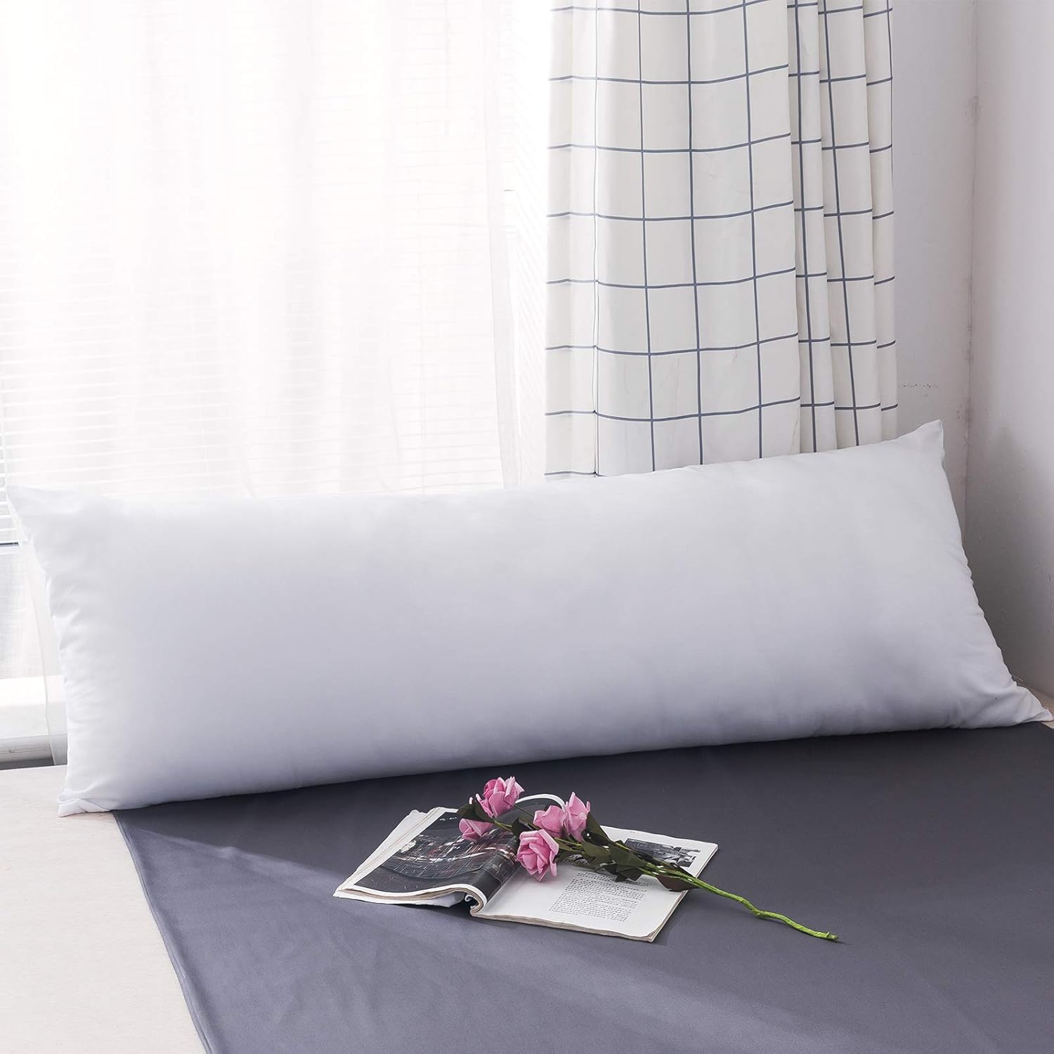 Decroom Full Body Pillow Insert for Adults,Soft Long Hug Pillows for Bed with Mirofiber Filling,20-by-54 Inch: Kitchen & Dining